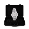 Montre bustdown en moissanite